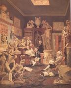 Johann Zoffany Charles Towneley's Library in Park Street (nn03) china oil painting reproduction